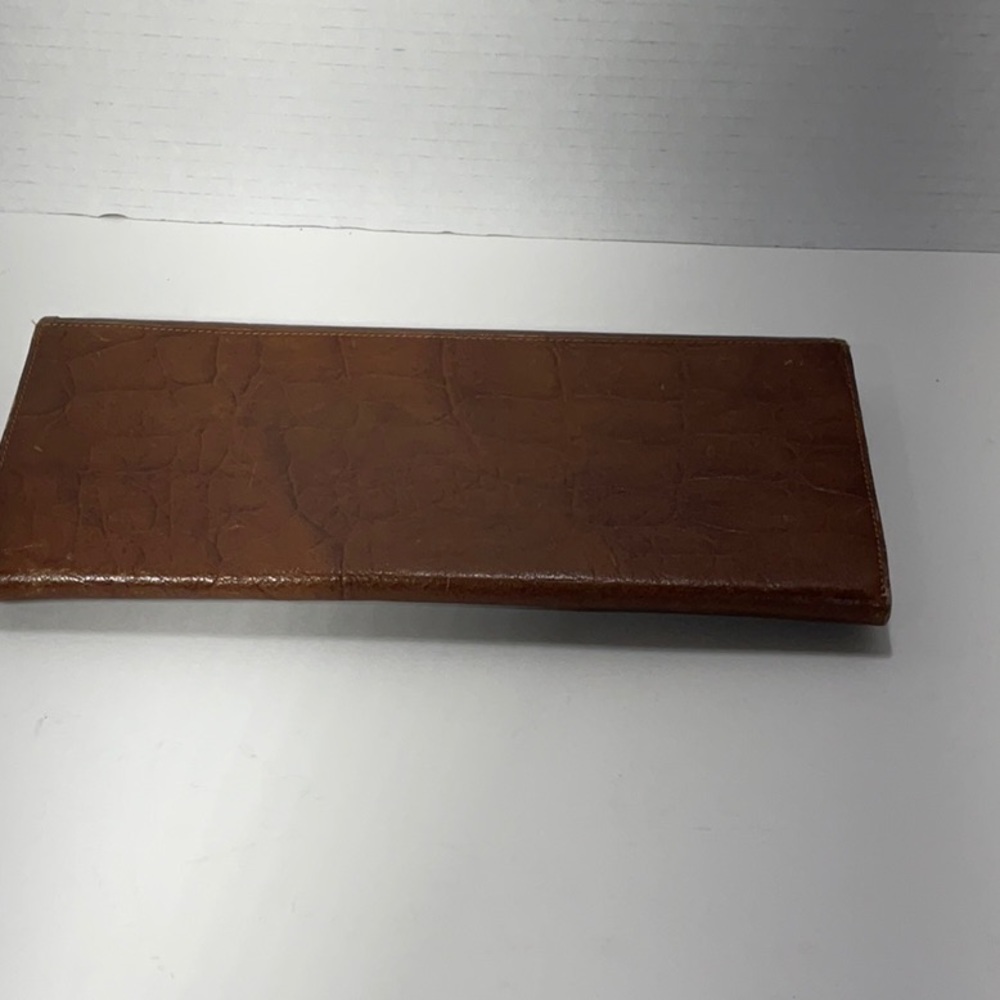 TED Lapidus clutch/wallet Brown Leather - Picture 2 of 15